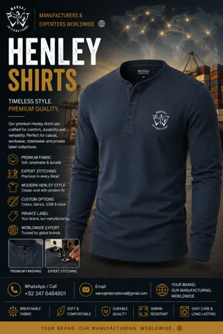 Henley Shirts