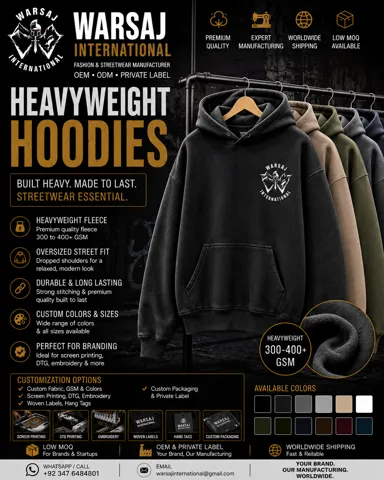 Heavyweight Hoodies