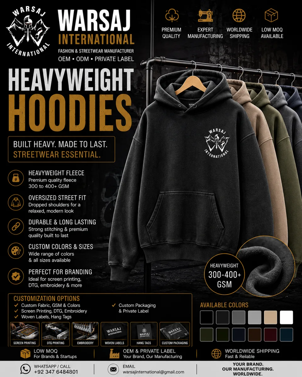 Heavyweight Hoodies