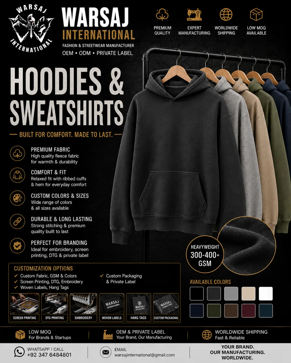 Hoodies & Sweatshirts