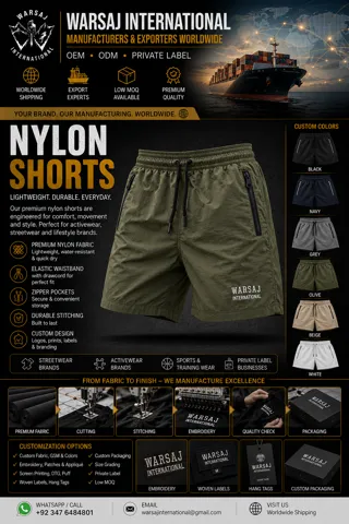 Nylon Shorts