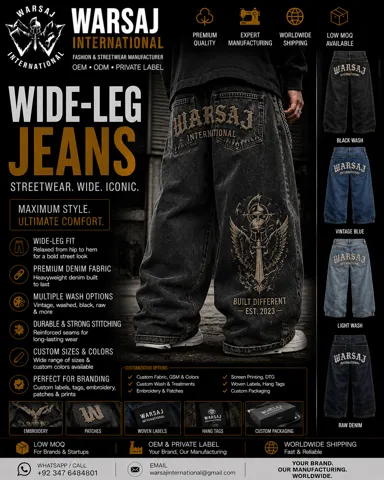 Wide Leg Jeans