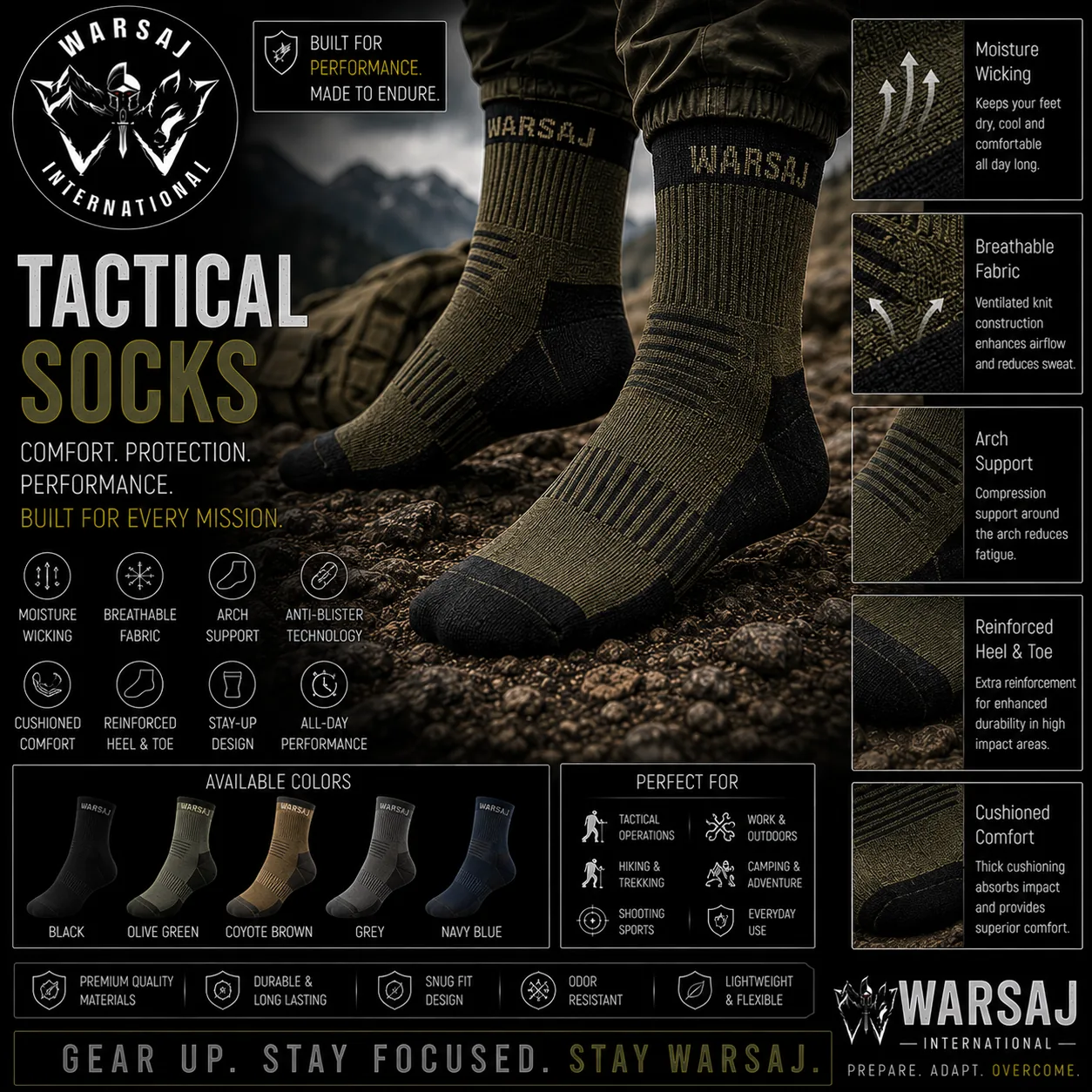 Tactical Socks