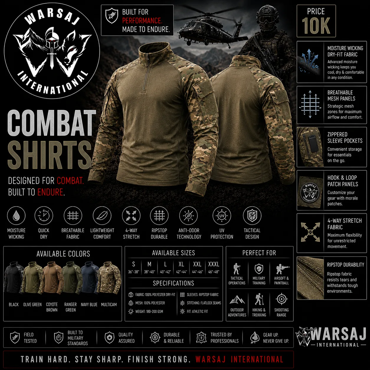 Combat Shirts