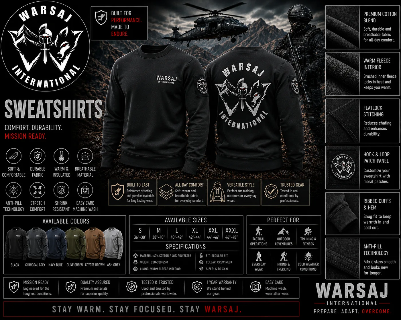 Tactical Sweatshirt