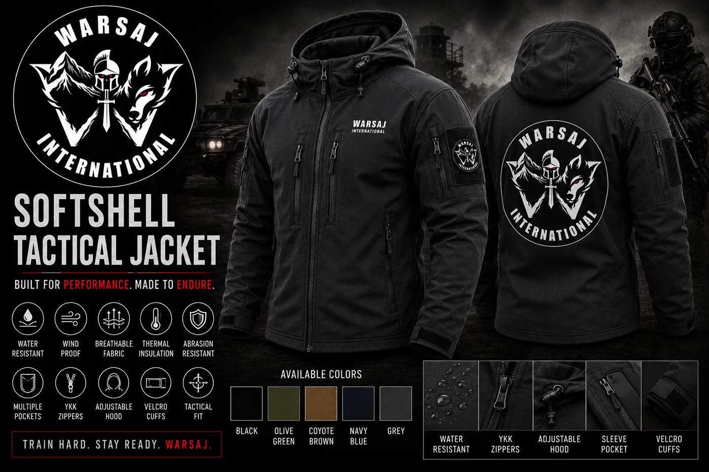 Tactical Softshell Jacket