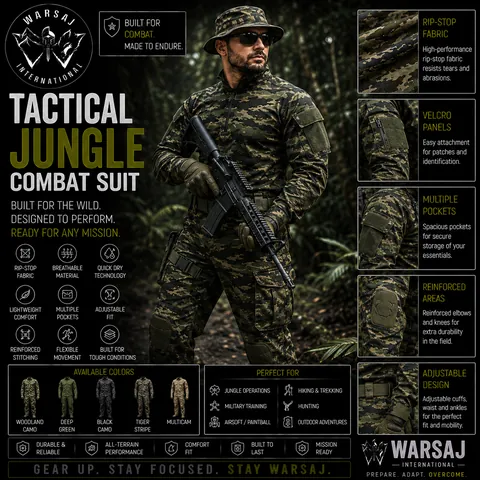 Tactical Jungle Combat Suit